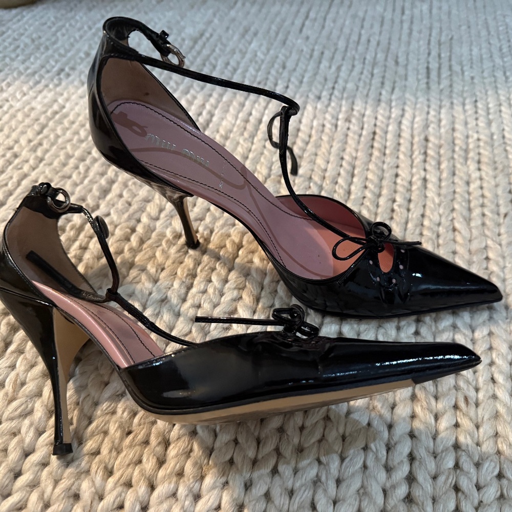 Miu Miu Patent Leather Vernice Size 38
